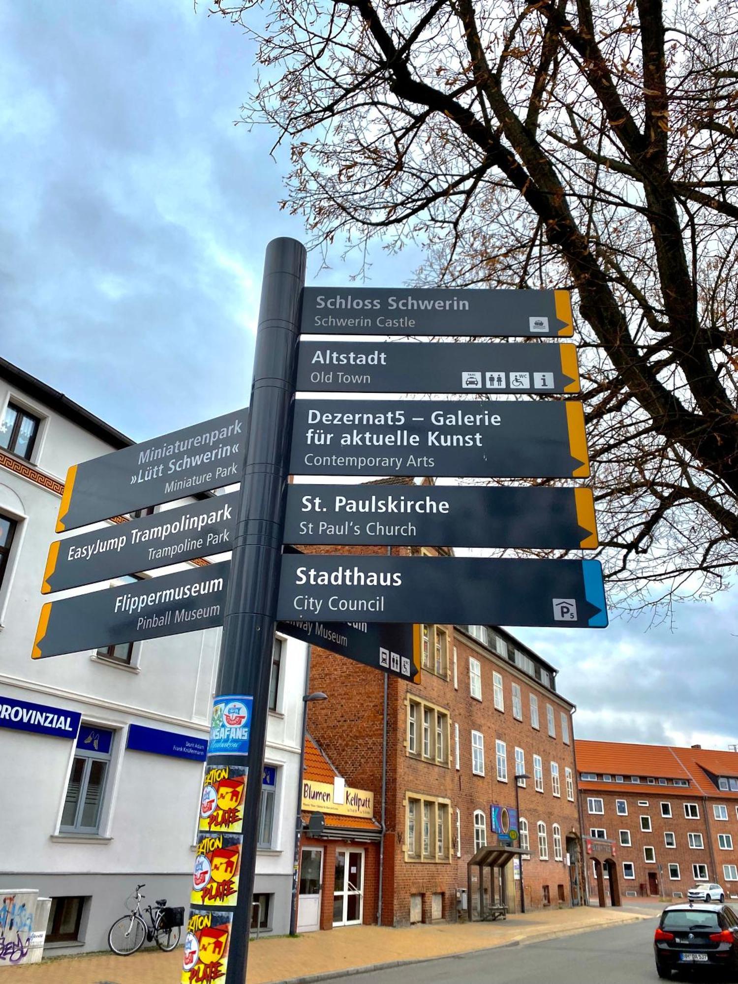 Hans & Franz Zimmervermietung Schwerin  Eksteriør billede